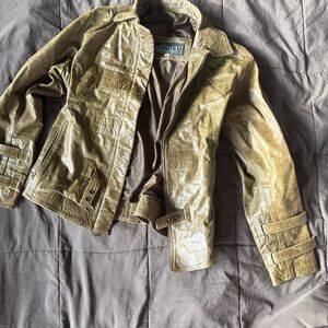 OTTO Brown Leather Jacket